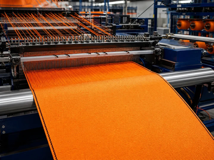 Webbing production